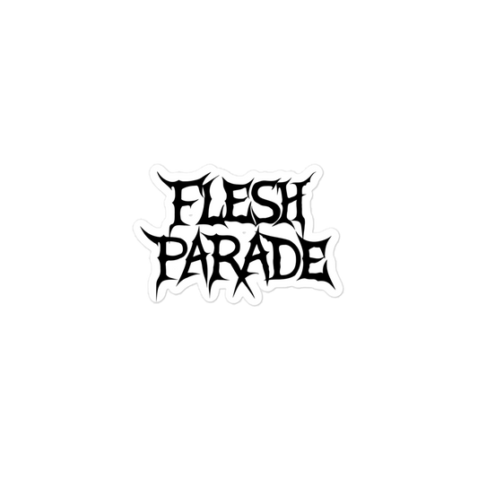 Flesh Parade "Classic Logo" Die-Cut Sticker Mainstay Entertainment