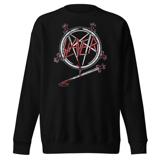 Slayer - Sword Logo Sweatshirt HYPER iCONiC.