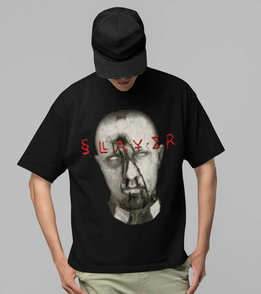 Slayer "Blank Eyes" Jumbo Print Shirt HYPER iCONiC.