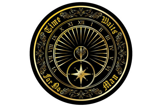 TIME WAITS FOR NO MAN MERCH