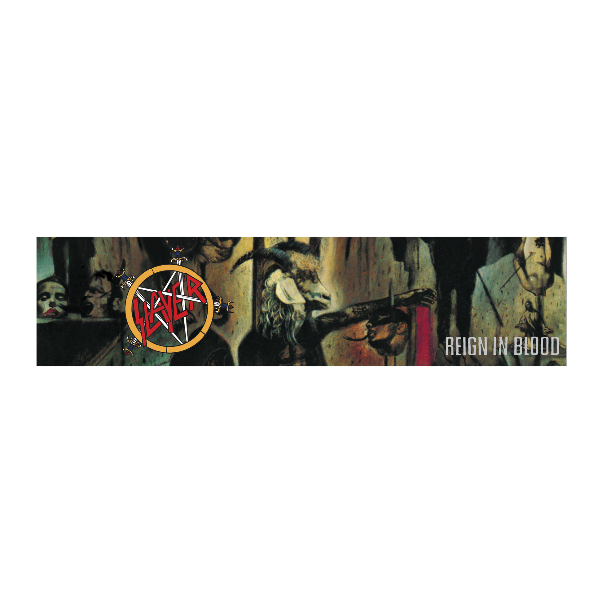 Slayer "Reign in Blood" Magnetic Grill