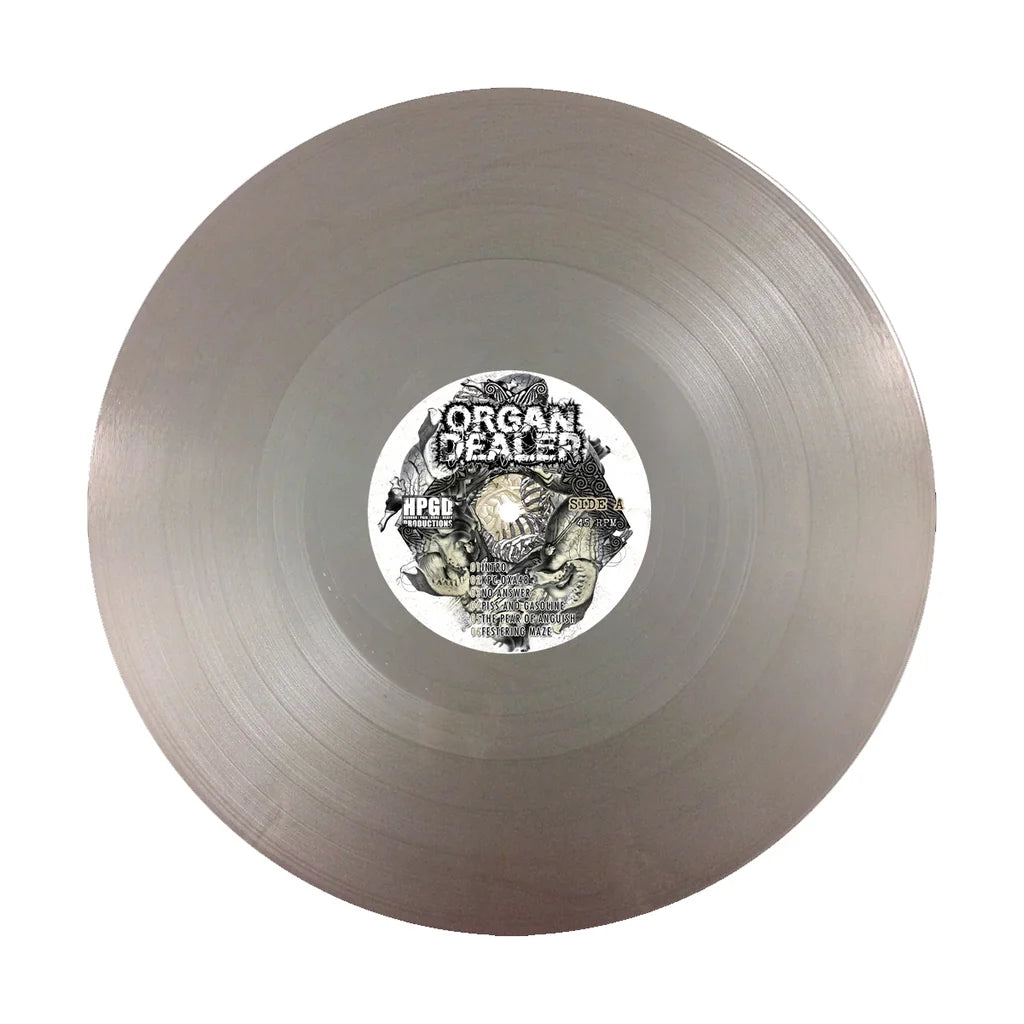 Organ Dealer "Visceral Infection" Vinyl (Metallic Silver) (LTD to 141) Horror Pain Gore Death Productions Shop
