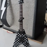 Ozzy Osbourne "Randy Rhoads - Polka Dot Harpoon Flying V" Licensed Mini Guitar