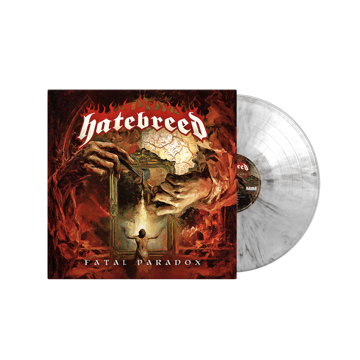 HATEBREED ‘FATAL PARADOX’ LP (Exclusive – Limited to 500, White & Black Marble Vinyl) Revolver Magazine