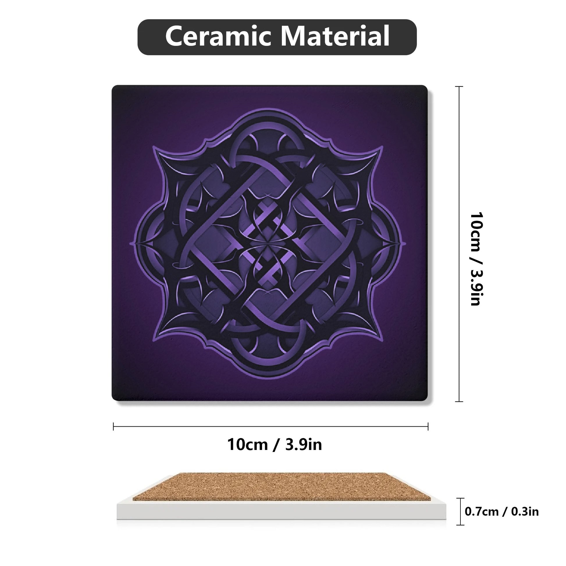 Flesh Parade "Repercussions" Ceramic Coasters