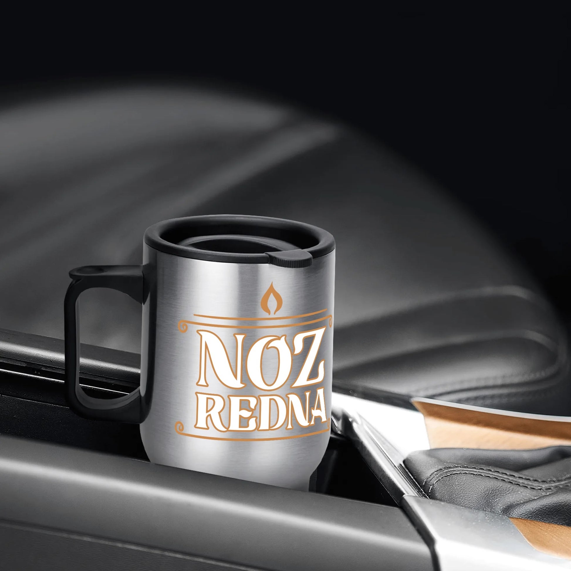Noz Redna "Candle Logo" 14 oz. Travel Mug