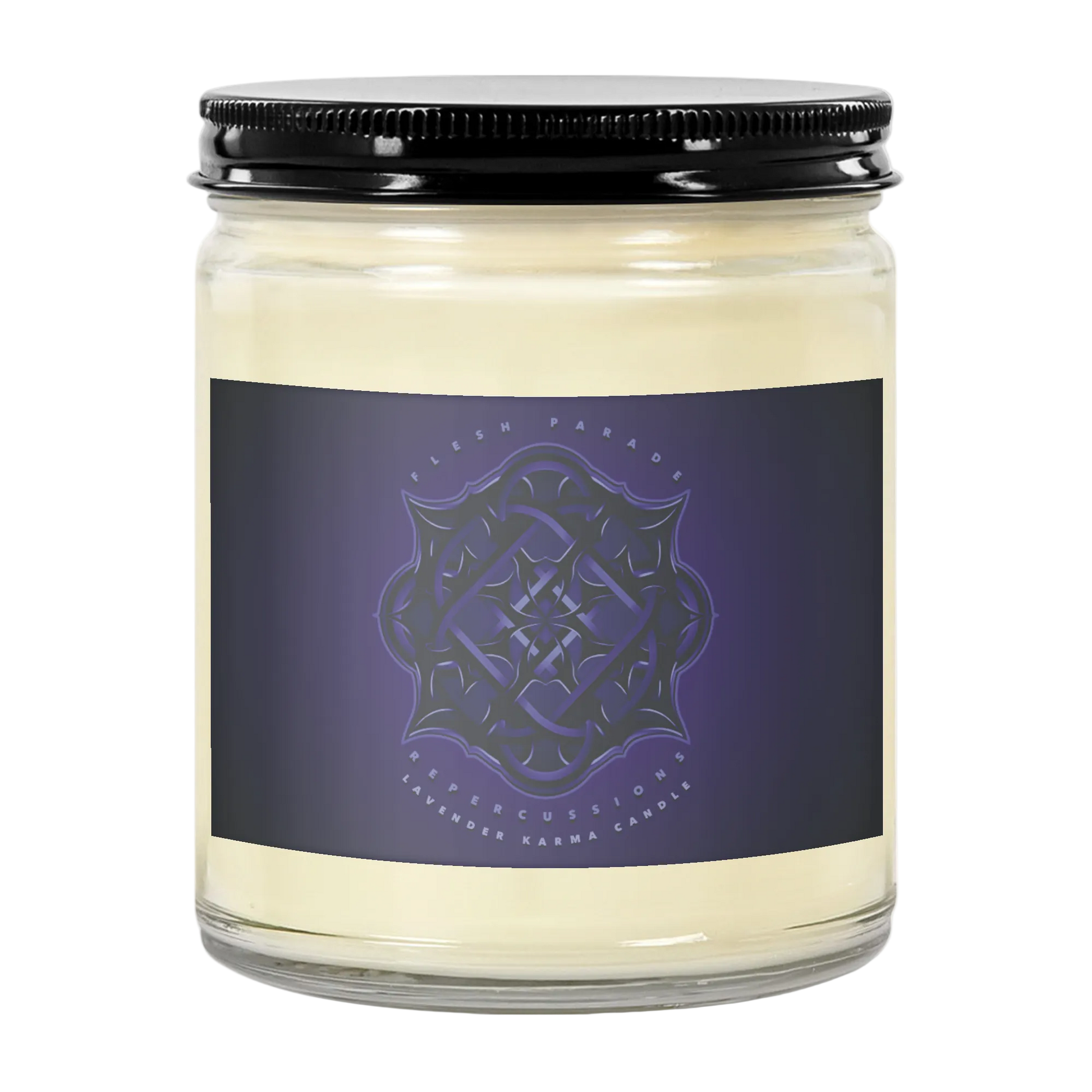 Flesh Parade "Repercussions" Lavendar Karma 9 oz. Candle