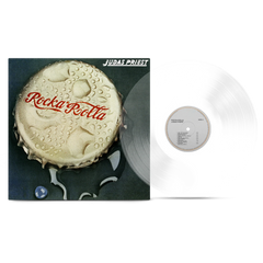 Judas Priest "Rocka Rolla 50th Anniversary" Glass Clear Vinyl