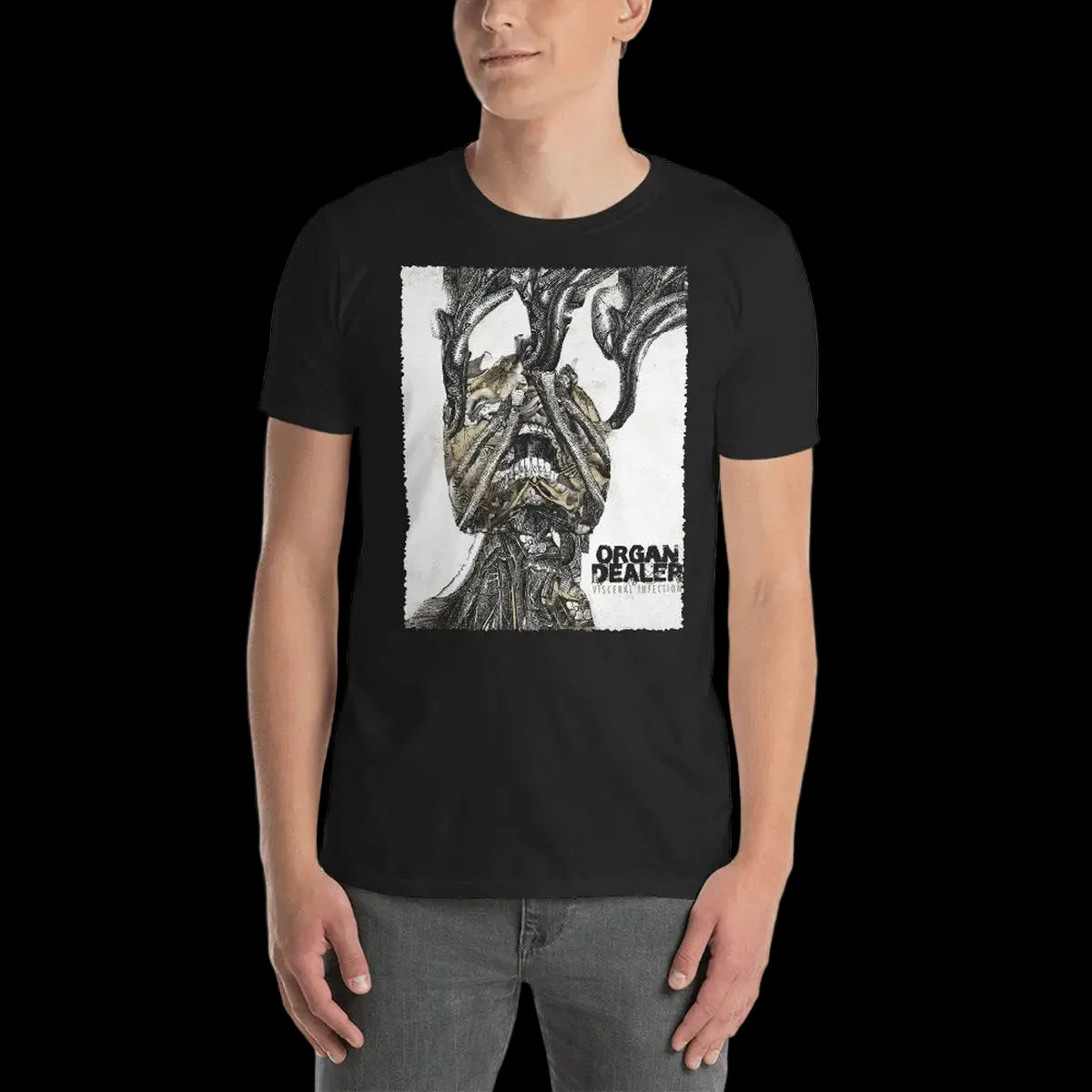 ORGAN DEALER - Visceral Infection T-Shirt Horror Pain Gore Death Productions Shop