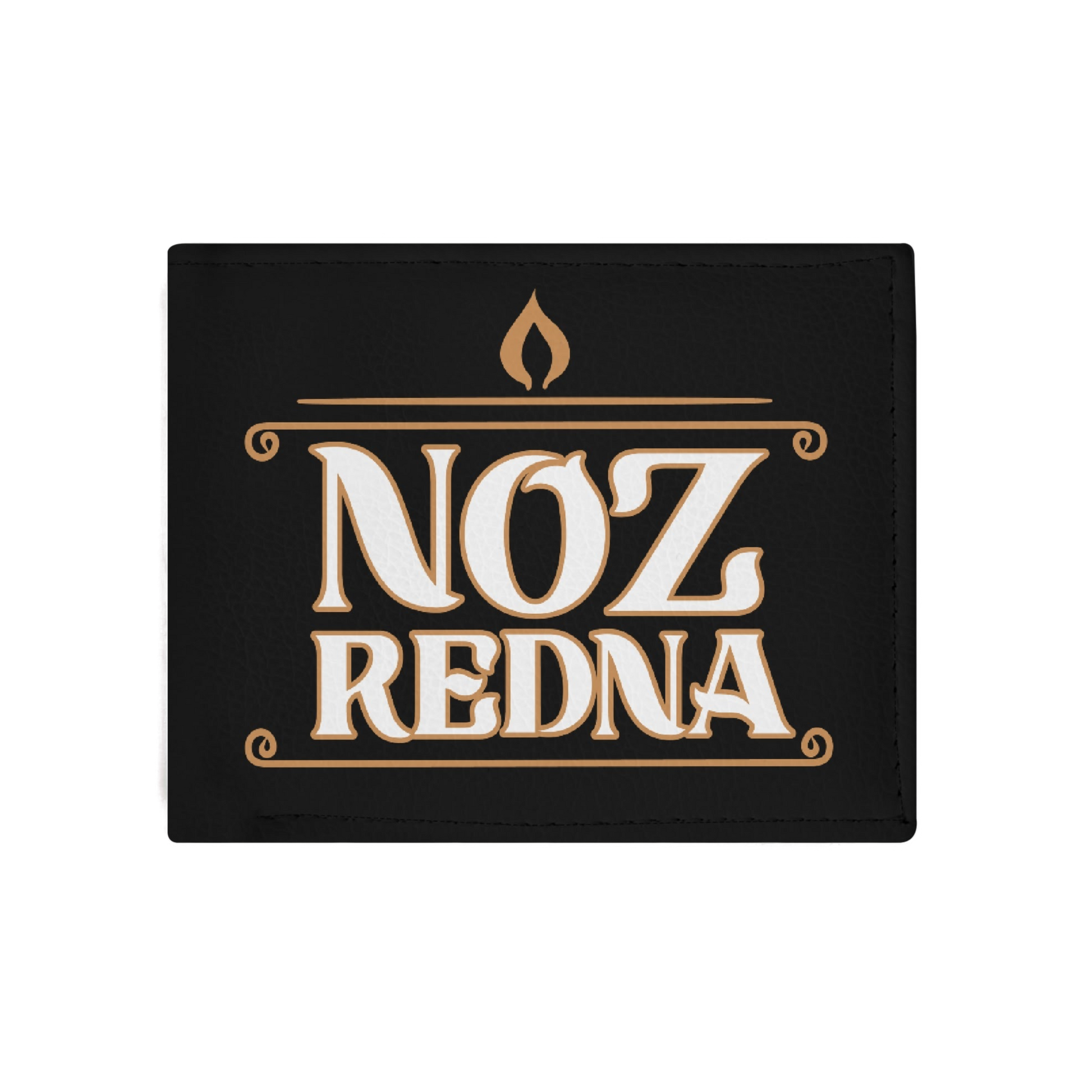 Noz Redna Candle Logo PU Leather Folded Wallet