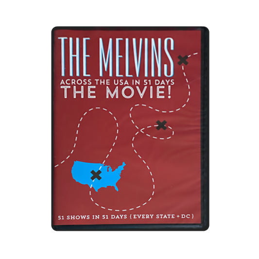 Melvins "Across The USA In 51 Days: The Movie" DVD