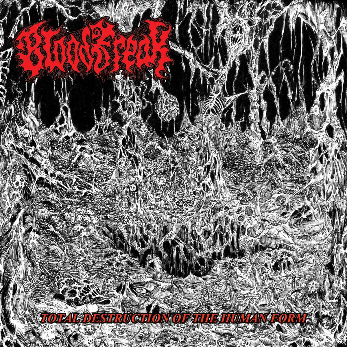 BLOOD FREAK - Total Destruction Of The Human Form CD Horror Pain Gore Death Productions Shop