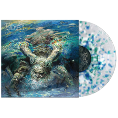 Psycroptic "Divine Council" Clear w/Blue, Sea Green & White Splatter Vinyl