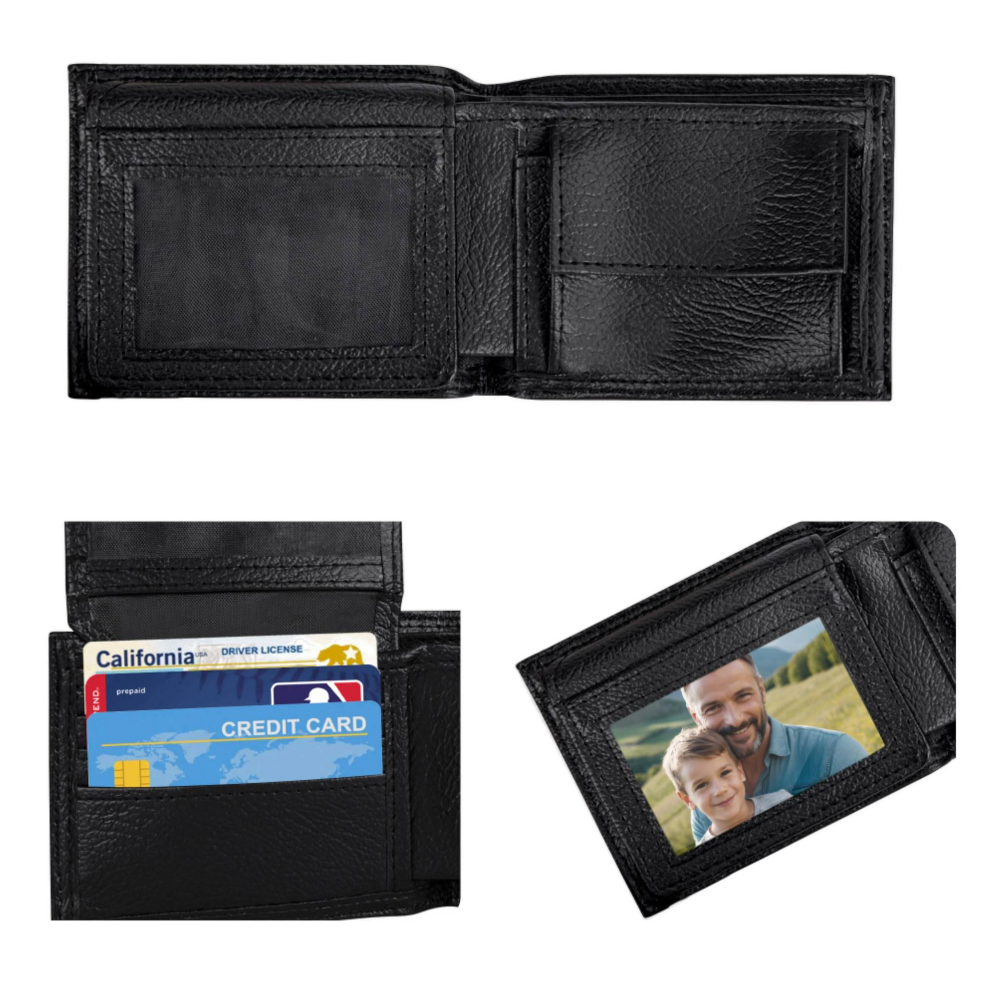 SHRÜM "Logo" PU Leather Folded Wallet