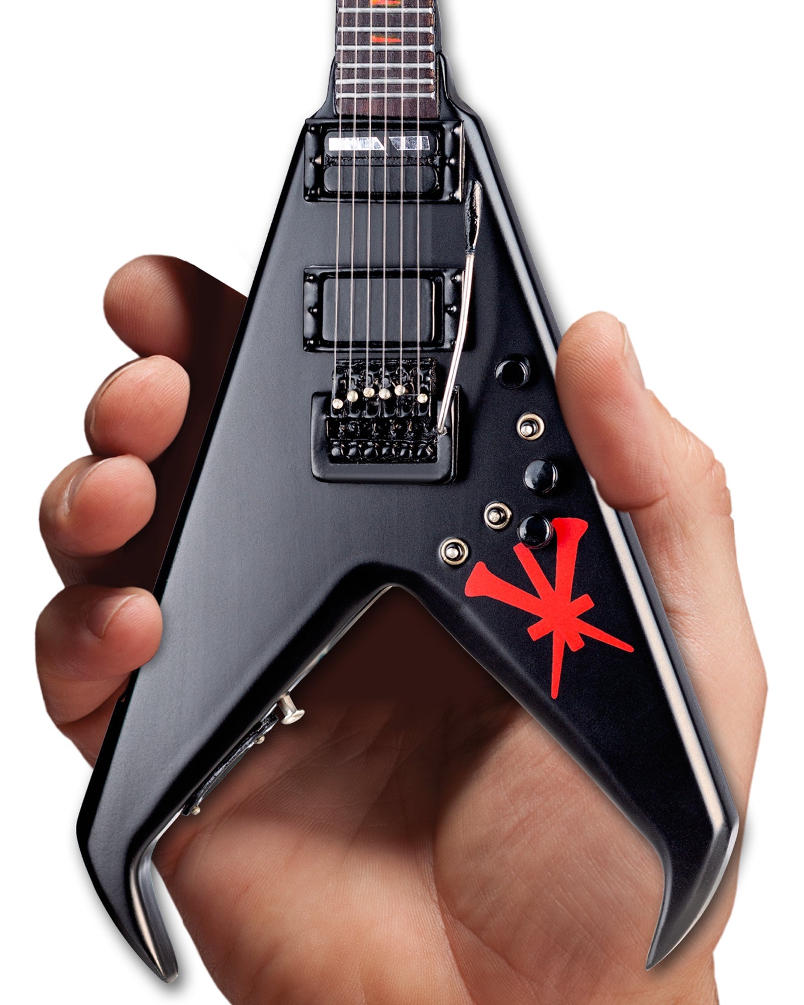 Slayer "Kerry King - Dean USA V" Licensed LTD. ED. Mini Guitar