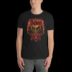 Beldam "Altar Of The Three-Eyed Demon Goat" (Red/Yellow) Shirt