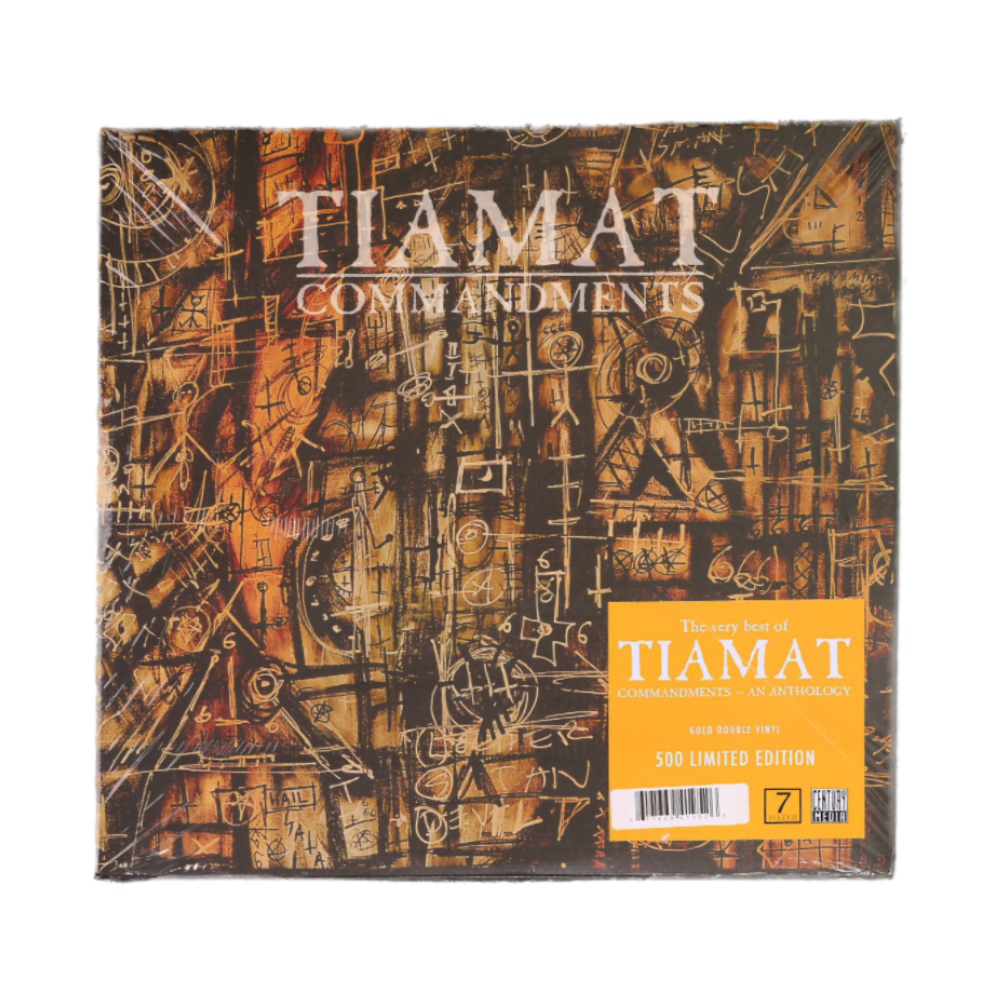 Tiamat "Commandments: An Anthology (Metal Box) & Commandments: An Anthology" (Gold LP Vinyl)