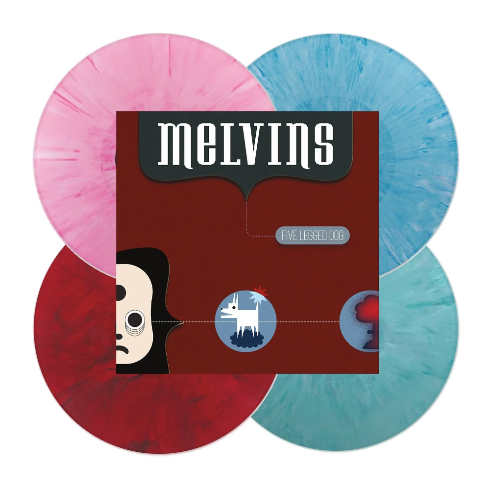 Melvins – Five Legged Dog Color 4xLP Vinyl LP Record