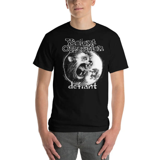 VIOLENT OPPOSITION - Defiant T-Shirt Horror Pain Gore Death Productions Shop