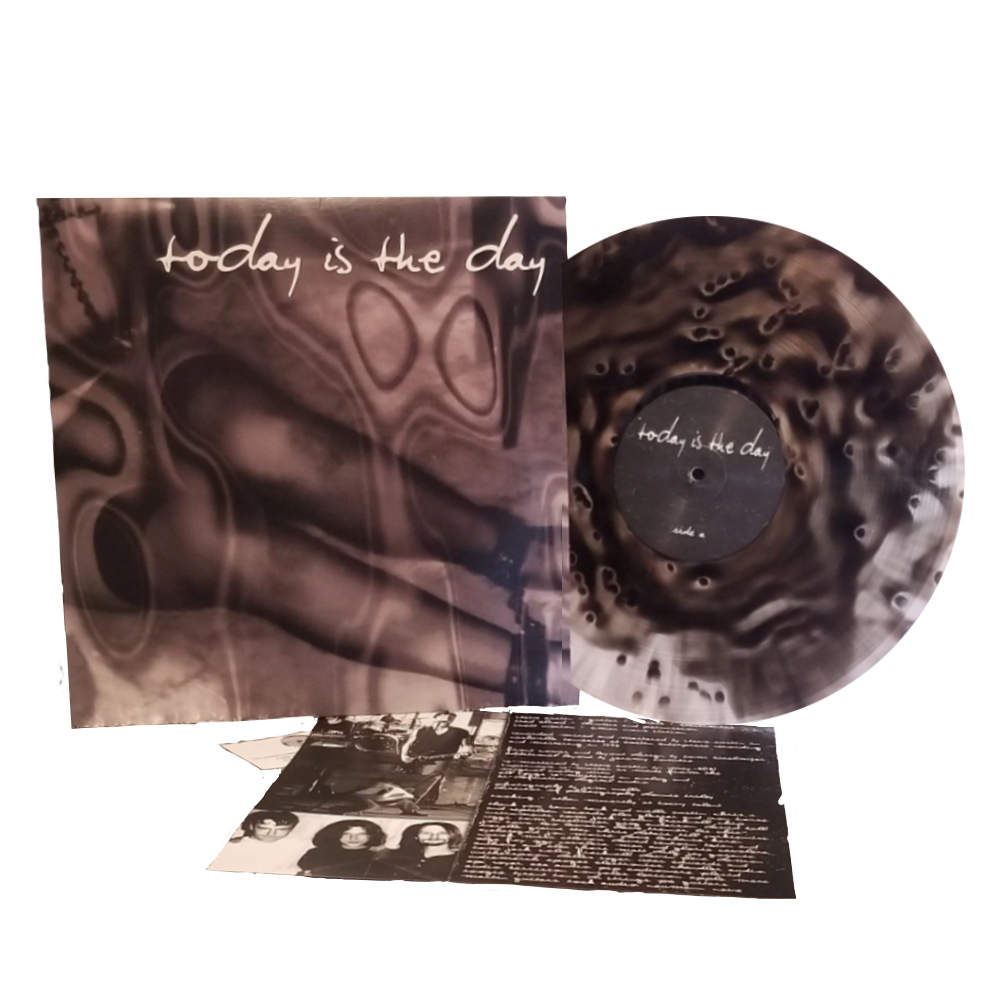 Today Is The Day "Today Is The Day" Spectrum Ghostly Black Ice Splatter Vinyl