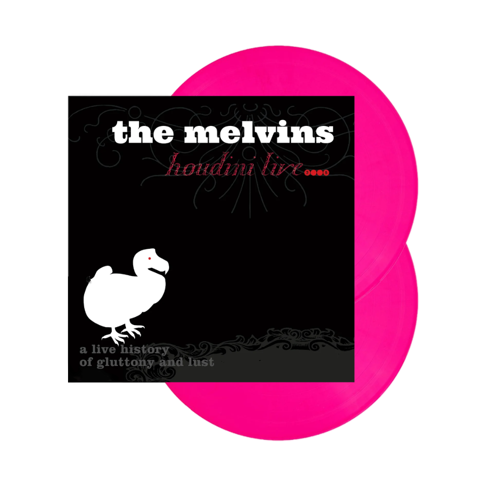 Melvins "Houdini Live 2005" Hot Pink 2xLP Vinyl