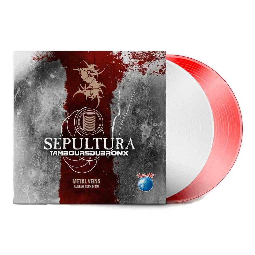 Sepultura & Les Tambours Du Bronx "Metal Veins : Alive At Rock In Rio" 180g 2xLP Vinyl