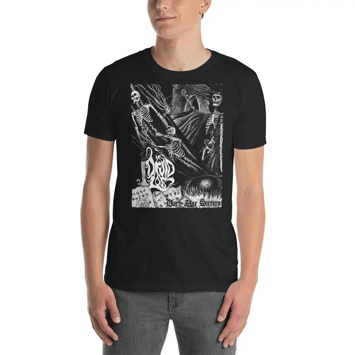 DRUID LORD - Dark Age Sorcery T-Shirt Horror Pain Gore Death Productions Shop