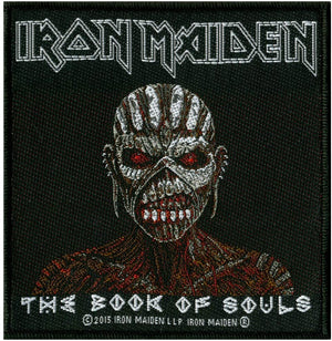 Iron Maiden The Book Of Souls Patch Album Art Woven Sew On Applique Rock Movie Heroes