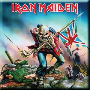 Iron Maiden The Trooper Album Cover Fridge Magnet Rock Movie Heroes