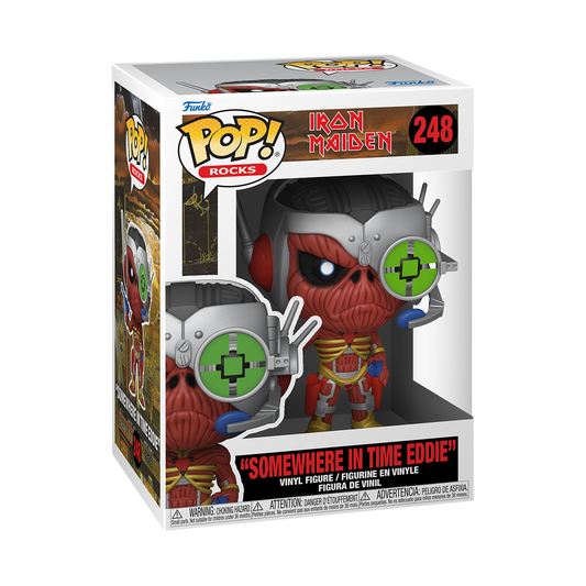 Funko Pop Rocks - Iron Maiden Eddie Somewhere in Time #248 Rock Movie Heroes