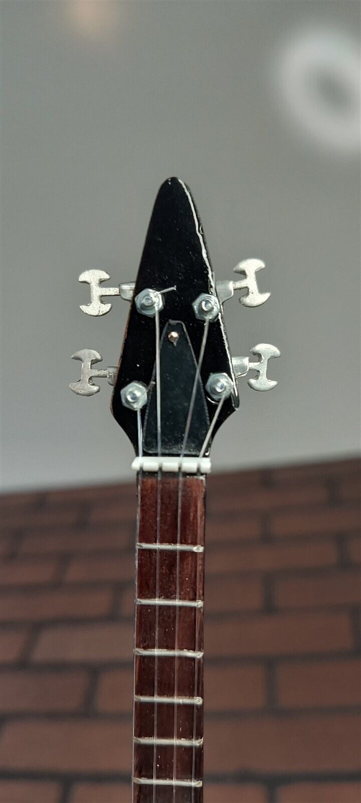 Kiss "Gene Simmons - Bloody Bass" Licensed Mini Guitar