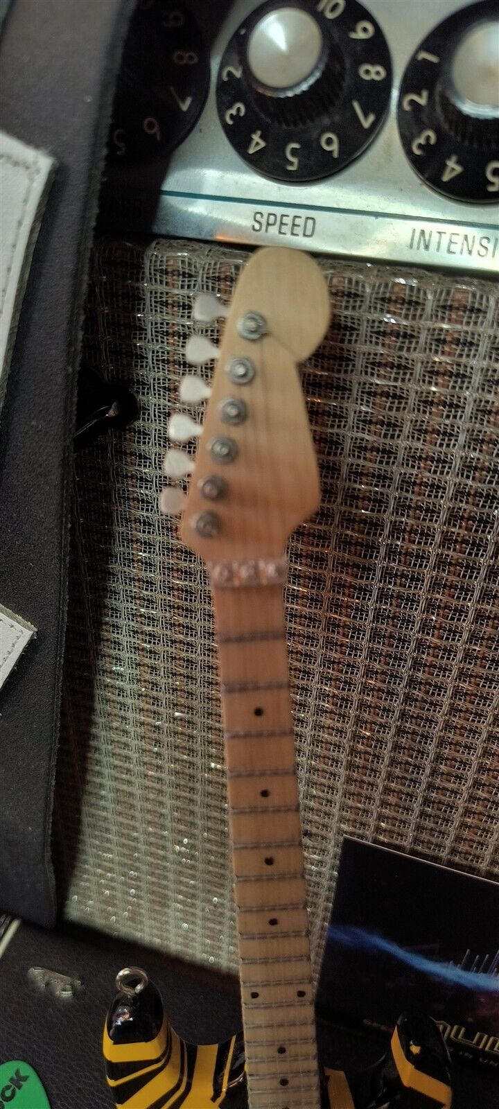 Van Halen "EVH - Bumblebee" Black & Yellow Licensed Mini Guitar