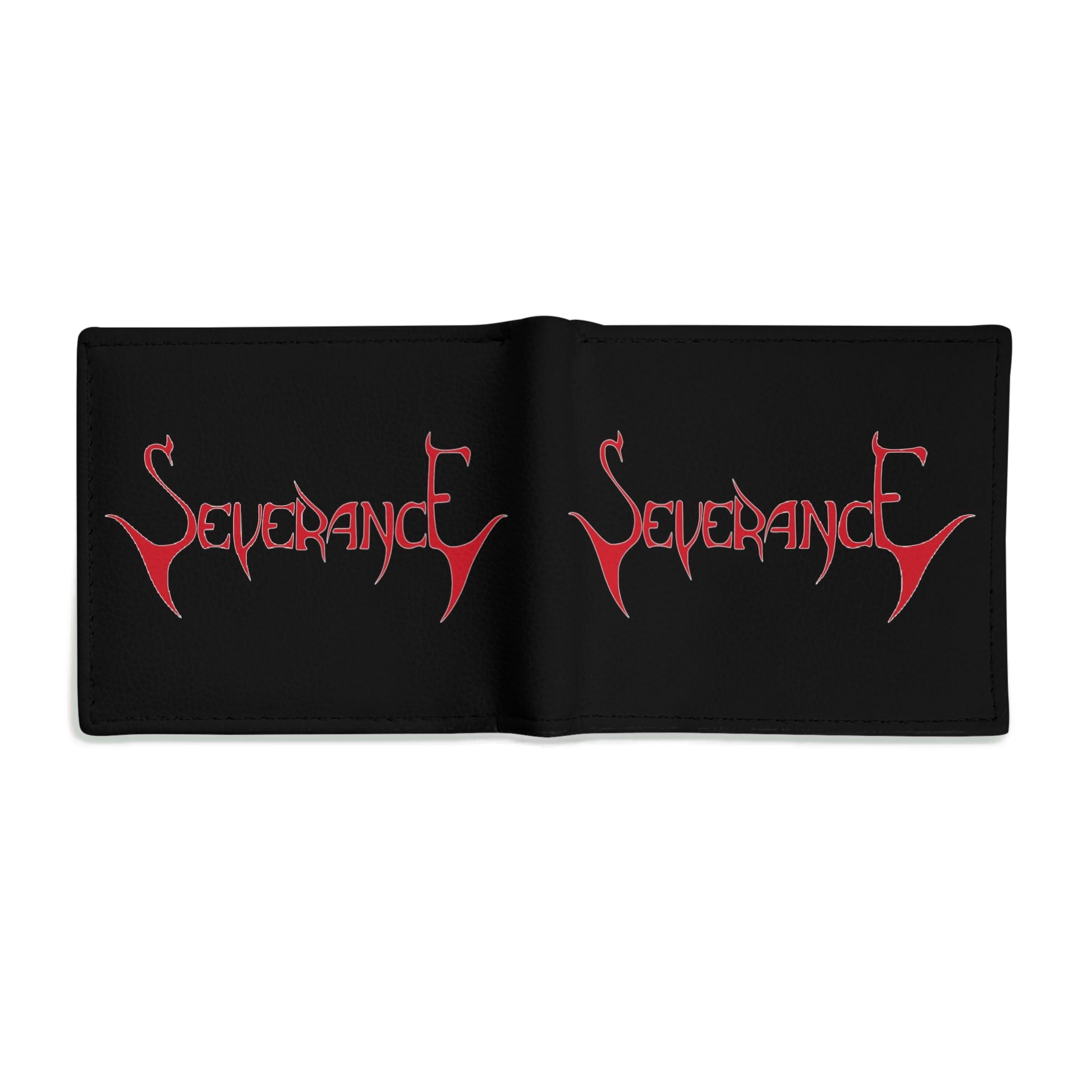 Severance Logo PU Leather Folded Wallet