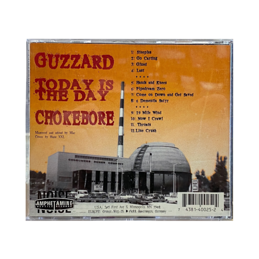 Today Is The Day / Guzzard / Chokebore "Clusterfuck '94" [Sealed 1994 Release] CD