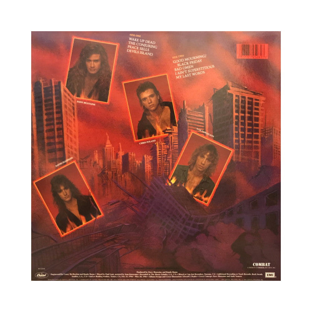 Megadeth "Peace Sells... But Who's Buying?" 180g Vinyl