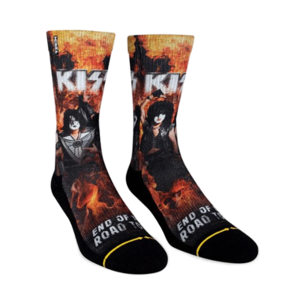Kiss "Merge4 End of the Road" Crew Socks