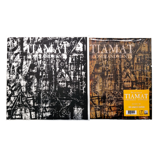 Tiamat "Commandments: An Anthology (Metal Box) & Commandments: An Anthology" (Gold LP Vinyl)