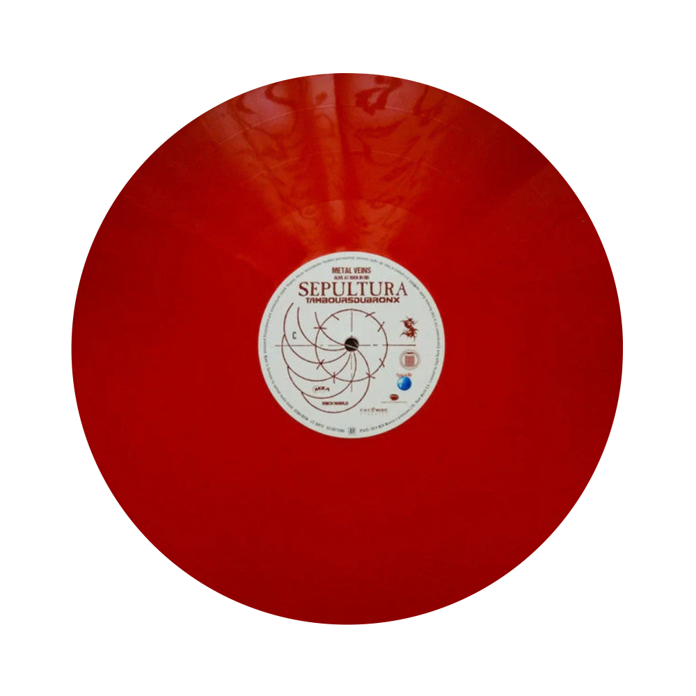 Sepultura & Les Tambours Du Bronx "Metal Veins : Alive At Rock In Rio" 180g 2xLP Vinyl