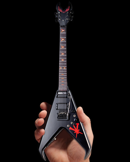 Slayer "Kerry King - Dean USA V" Licensed LTD. ED. Mini Guitar