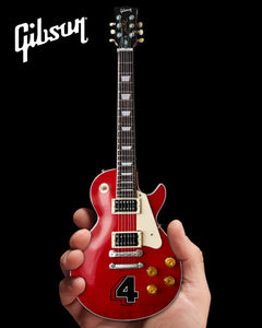 Guns N' Roses "Slash - Gibson Les Paul Standard Translucent Cherry" Limited 4-Album Edition Licensed Mini Guitar