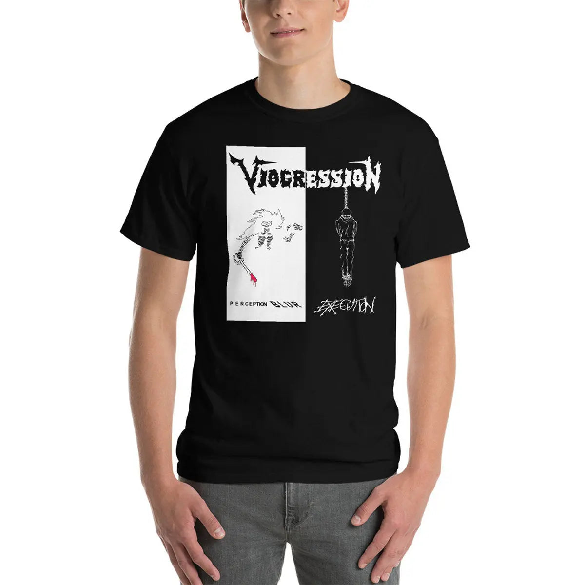 VIOGRESSION - The Demos T-Shirt Horror Pain Gore Death Productions Shop