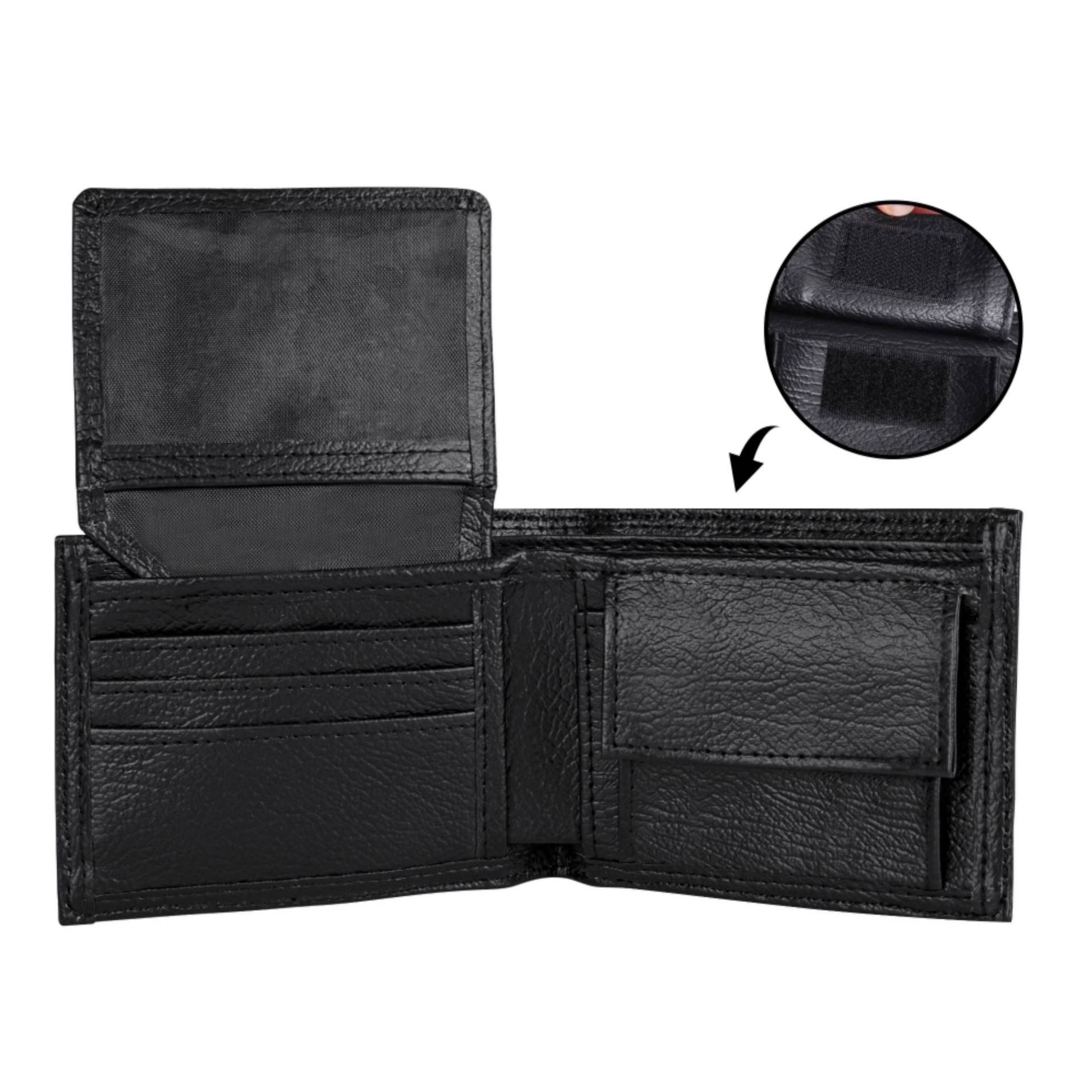 SHRÜM "Logo" PU Leather Folded Wallet