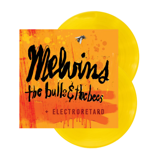 Melvins "The Bulls & The Bees + Electroretard" 2xLP Yellow Vinyl