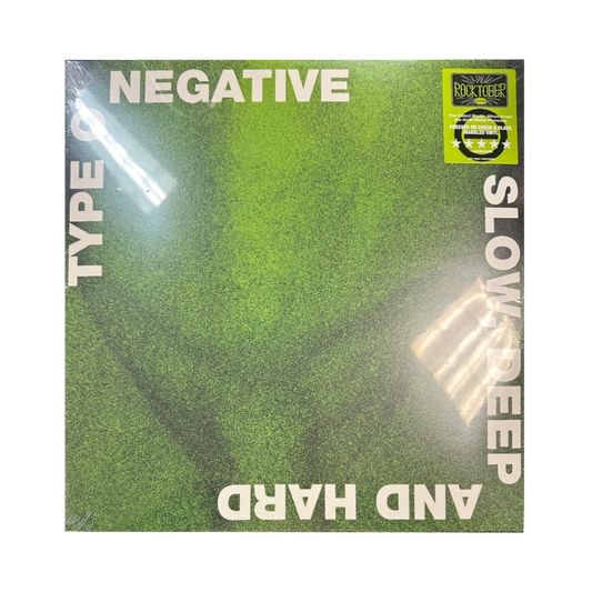 Type O Negative "Slow, Deep, & Hard" Green & Black Marble 2xLP Vinyl