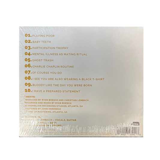 WHORES. "Gold" CD Digipack