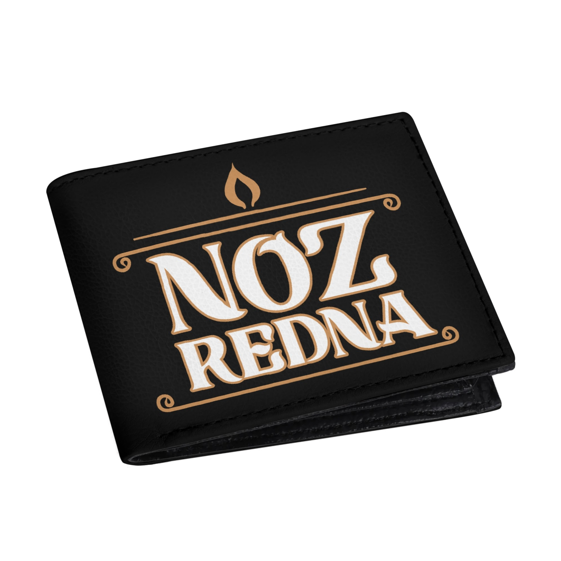 Noz Redna Candle Logo PU Leather Folded Wallet