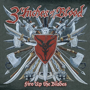 3 Inches Of Blood - Fire Up The Blades [Colored Vinyl] (Red) (Exp) (Can) Vinyl Record - Mainstay Entertainment