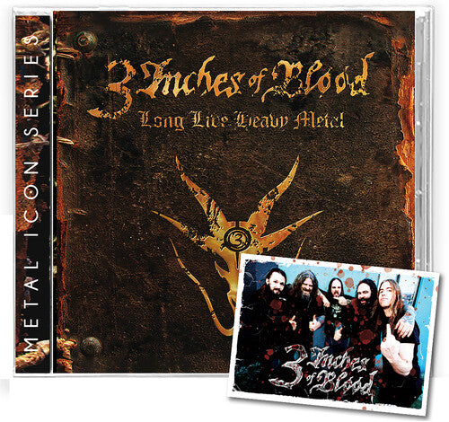 3 Inches Of Blood - Long Live Heavy Metal - Music CD - Mainstay Entertainment