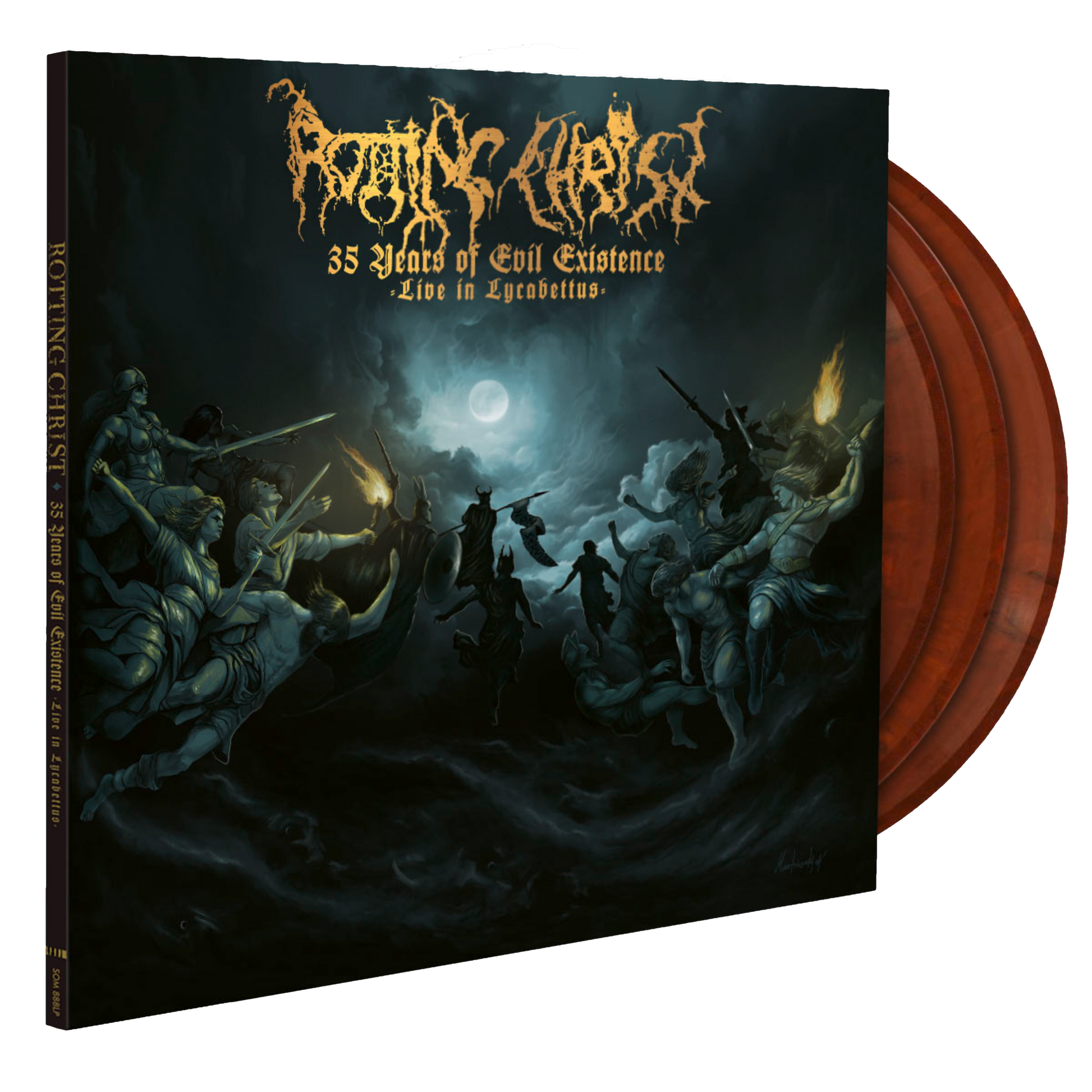 Rotting Christ "35 Years of Evil Existence - Live in Lycabettus" [CD Digipak / Vinyl]