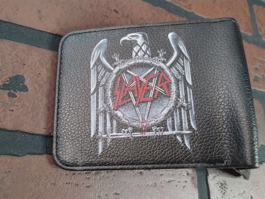 Slayer "Silver Eagle" Licensed Bi-Fold Wallet
